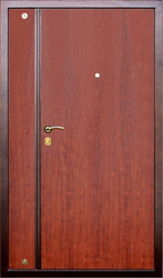 Стальная дверь  «Двухстворчатая» - foto 0