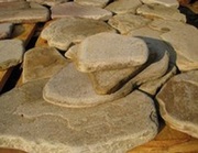 окатанный камень песчаник природный  - foto 2