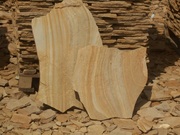 камень песчаник природный тигровый с разводом  - foto 2