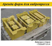 Аренда пресс форм,  матрицы для вибропресса вп 600  в России - foto 2