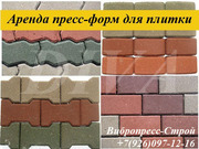 Аренда пресс форм,  матрицы для тротуарной плитки напрокат в России - foto 3