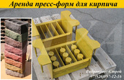 Аренда пресс форм,  матрицы для облицовочного кирпича напрокат в России - foto 0