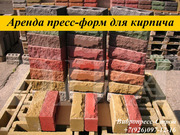 Аренда пресс форм,  матрицы для облицовочного кирпича напрокат в России - foto 3