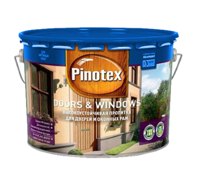 Pinotex Doors Windows покрытие для древесины 10л - main